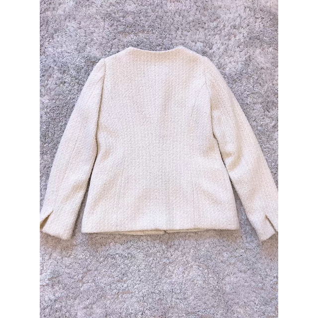 ZARA(ザラ)の在庫処分価格‼️ツイードジャケット🧥💓 レディースのジャケット/アウター(ノーカラージャケット)の商品写真