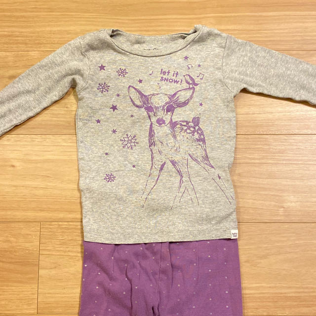 GAP Kids(ギャップキッズ)のbabygap ギャップ　バンビパジャマ キッズ/ベビー/マタニティのキッズ服女の子用(90cm~)(パジャマ)の商品写真