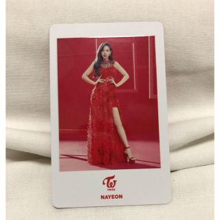 ウェストトゥワイス(Waste(twice))のTWICELIGHTS FC限定 フォトカードセット ナヨン RED(アイドルグッズ)