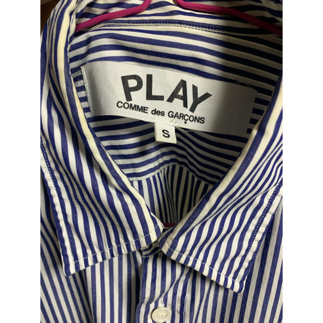 COMME des GARCONS(コムデギャルソン)のgarçon playストライプシャツ レディースのトップス(シャツ/ブラウス(長袖/七分))の商品写真