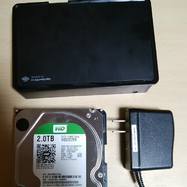 WD WD20EZRX 2TB SATA おまけ付き 2