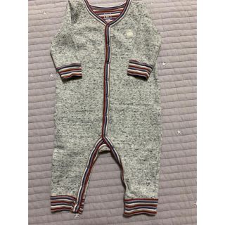 ベビーギャップ(babyGAP)のbabyGAP グレーロンパース(ロンパース)