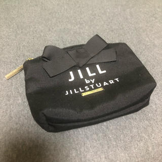 ジルバイジルスチュアート(JILL by JILLSTUART)のJILLSTUART ポーチ ブラック リボン(ポーチ)