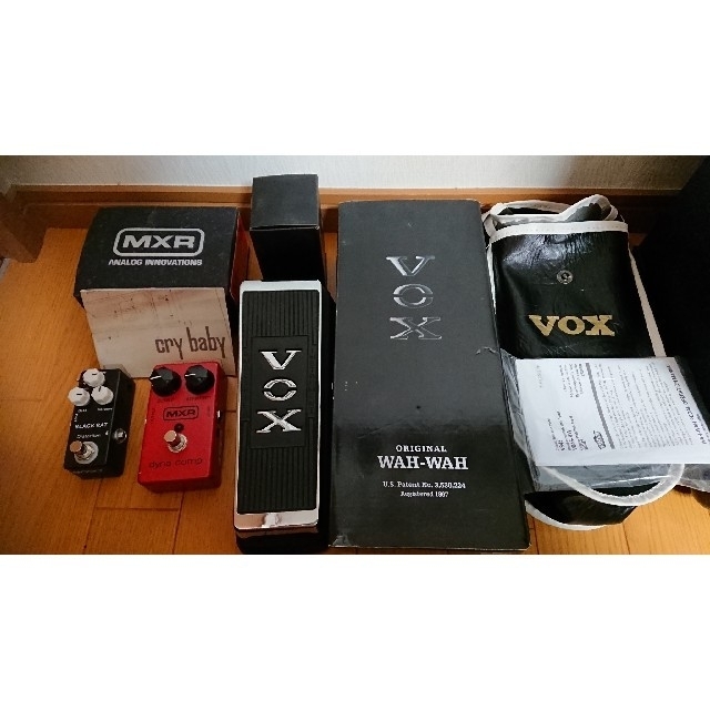 エフェクター セット MXR dyna conp VOX WAH V847