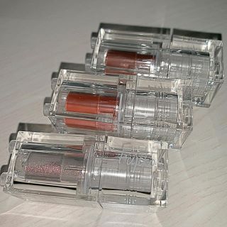 レブロン(REVLON)のフジコ ミニウォータリールージュ 3色セット 新品未使用(口紅)