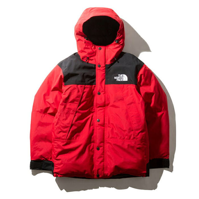✨希少✨ノースフェイス マウンテンダウンジャケット レッド XL