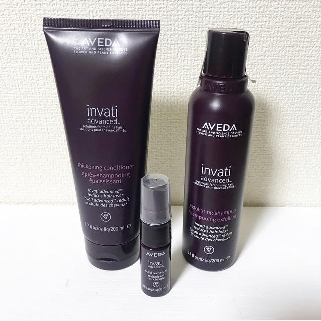 AVEDA(アヴェダ)の【AVEDA】シャンプー&コンディショナー&美容液　invati/インヴァティ コスメ/美容のヘアケア/スタイリング(シャンプー)の商品写真