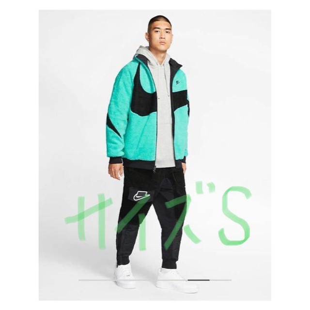 NIKE(ナイキ)の【サイズS】JADE  NIKE BIG SWOOSH  ナイキ ボアジャケット メンズのジャケット/アウター(その他)の商品写真