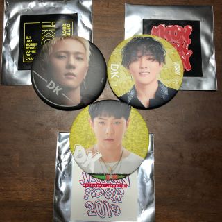 アイコン(iKON)のiKON  ドンヒョク　DK 缶バッジ(アイドルグッズ)