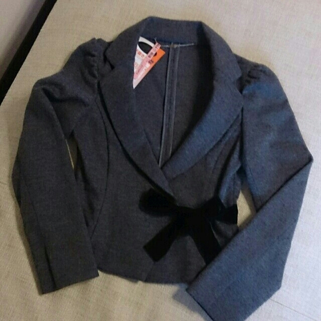 ef-de(エフデ)のef-de     リボン結びジャケット レディースのジャケット/アウター(テーラードジャケット)の商品写真