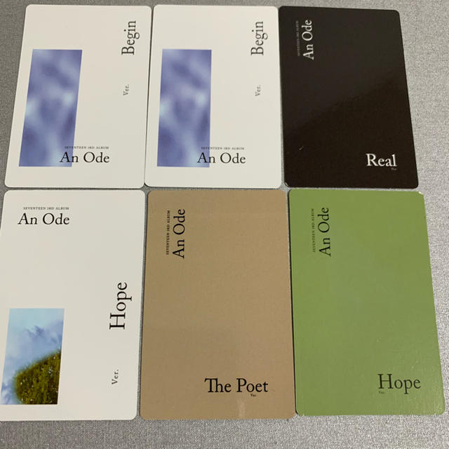 An Ode ドギョム トレカ セット An Ode ドギョム トレカ セット