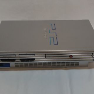 プレイステーション2(PlayStation2)のPlayStation2 サテンシルバー(家庭用ゲーム機本体)