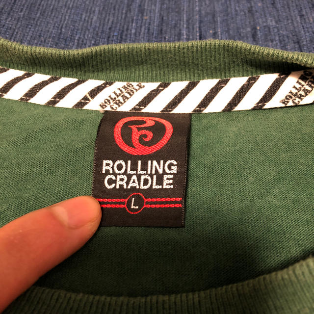 ROLLING CRADLE(ローリングクレイドル)の【ROLLINGCRADLE】Ꭲシャツ メンズのトップス(Tシャツ/カットソー(半袖/袖なし))の商品写真