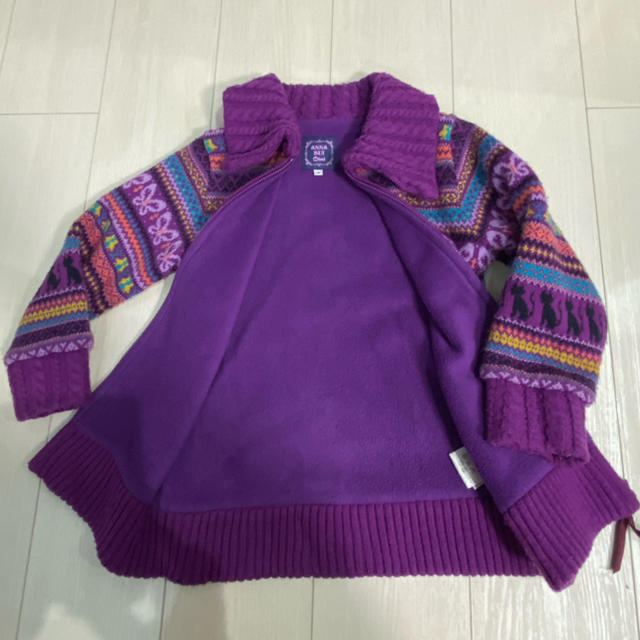 ANNA SUI mini(アナスイミニ)のANNA SUI mini ニット羽織り キッズ/ベビー/マタニティのキッズ服女の子用(90cm~)(ジャケット/上着)の商品写真