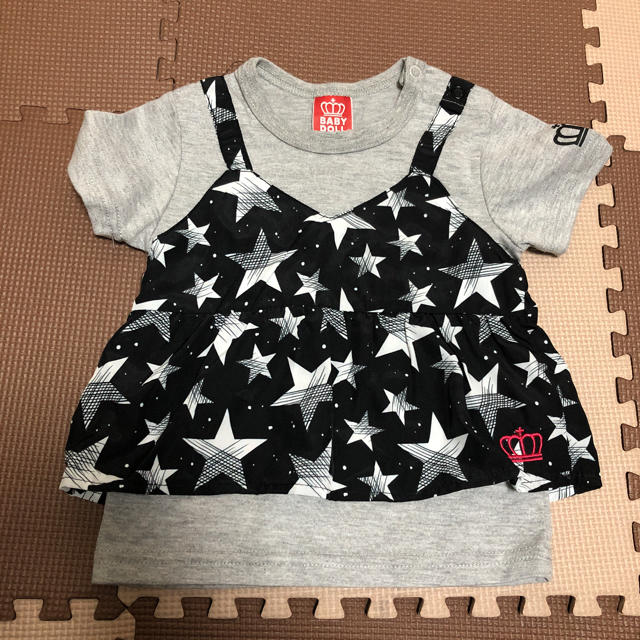 BABYDOLL(ベビードール)のベビードール Tシャツ 新品 キッズ/ベビー/マタニティのキッズ服女の子用(90cm~)(Tシャツ/カットソー)の商品写真