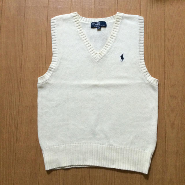 POLO RALPH LAUREN(ポロラルフローレン)のラルフローレン ベスト(綿)130 キッズ/ベビー/マタニティのキッズ服女の子用(90cm~)(その他)の商品写真