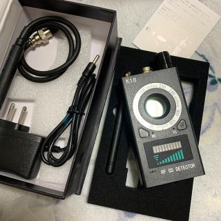 最新 盗聴盗撮発見器 防犯グッズ 隠しスパイカメラ発見器 GPS発見器(防犯カメラ)