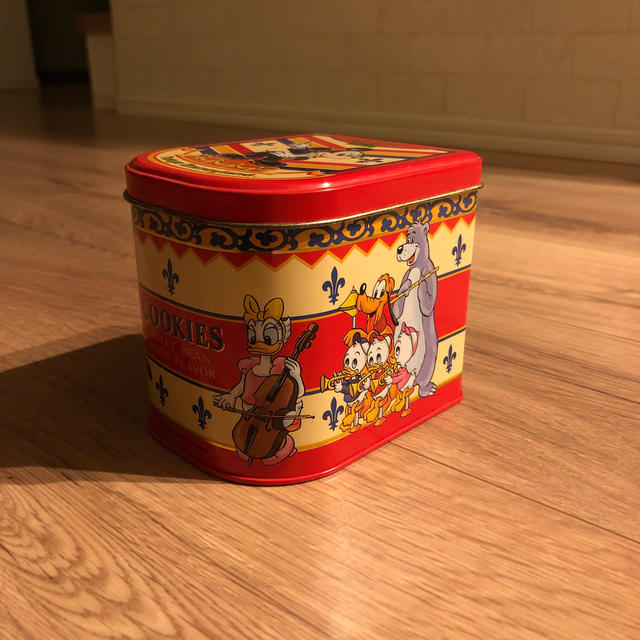 ディズニーランド ミッキーマウス ブリキ 缶