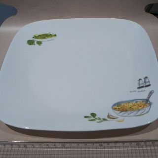 コレール(CORELLE)のコレール　角大皿(食器)