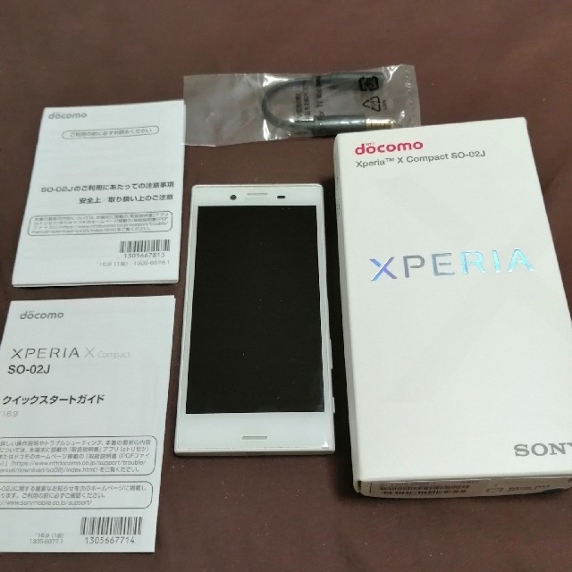 値下げ!Docomo XPERIA X COMPACT SO-02J、美品!