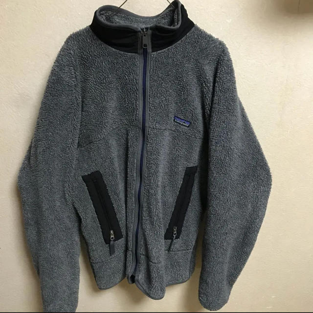 90s 初期 USA製 Patagonia レトロX フリースジャケット 黒