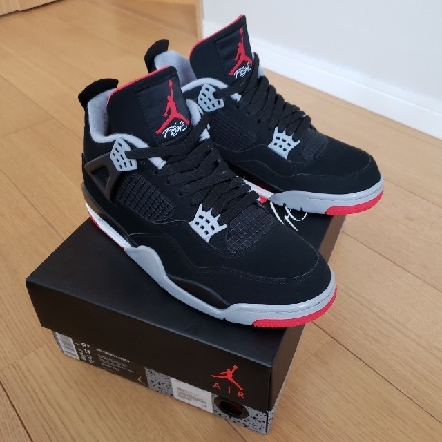 Nike Air Jordan4 bred 27.5スニーカー