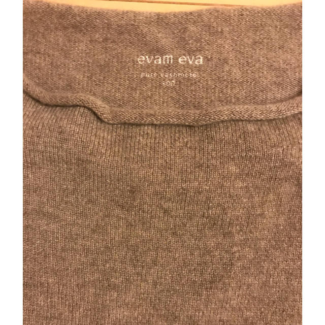 evam eva(エヴァムエヴァ)のカシミアのプルオーバー レディースのトップス(ニット/セーター)の商品写真