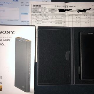 ソニー(SONY)のwalkman nw-zx300 nwzx300(ポータブルプレーヤー)