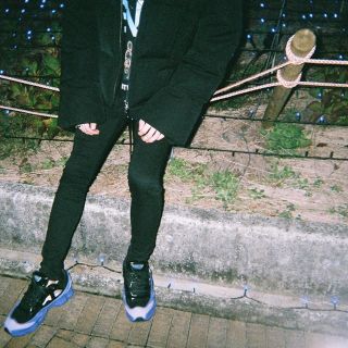 【値下げ！！】shareef 2018AW バーコード ダウンジャケット