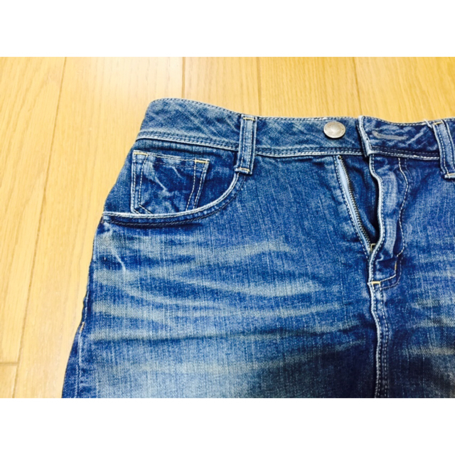 BACK NUMBER(バックナンバー)のデニム ミニスカート レディースのスカート(ミニスカート)の商品写真
