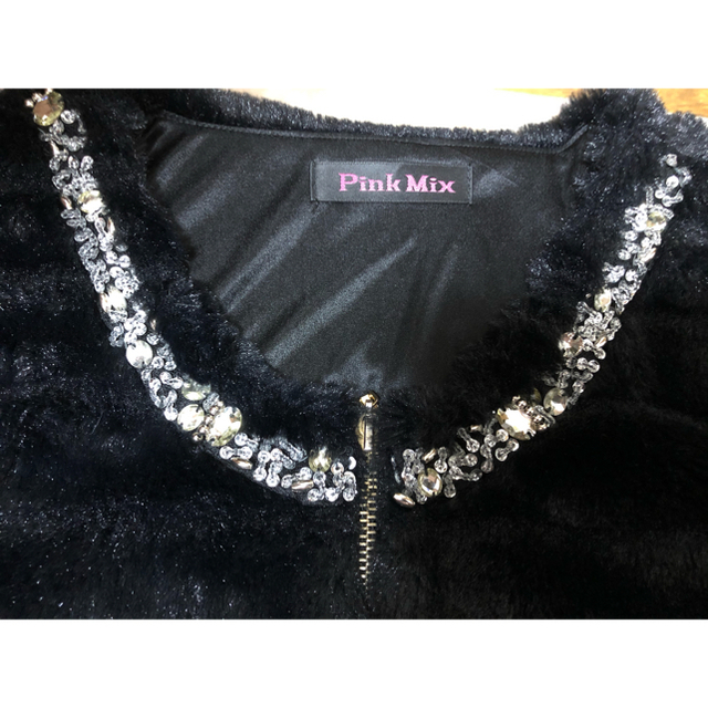 Pink Mix(ピンクミックス)のPinkmixファージャケット レディースのジャケット/アウター(毛皮/ファーコート)の商品写真