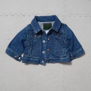 ベビーギャップ(babyGAP)のbaby GAP デニムアウター 新生児用(ジャケット/コート)