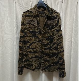 HYSTERIC GLAMOUR - ヒステリックグラマー ウッドストック迷彩シャツ
