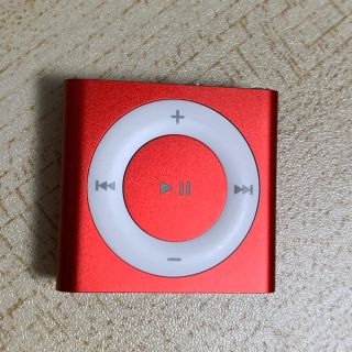 アップル(Apple)のiPod shuffle 2GB Red(ポータブルプレーヤー)