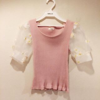 エブリン(evelyn)の大人気♡マーガレットトップス(Tシャツ(半袖/袖なし))