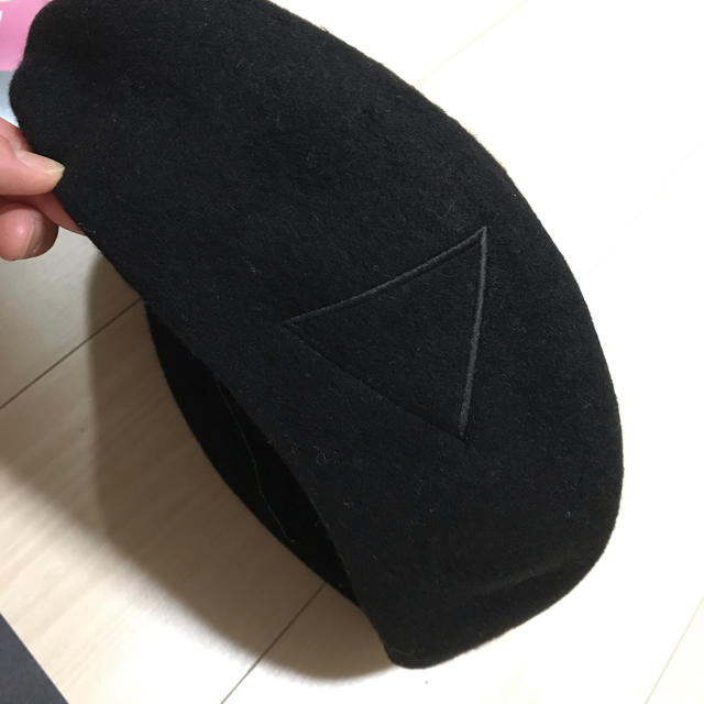 CA4LA(カシラ)の新品 堂本剛 CA4LA コラボ ベレー帽 ブラック レディースの帽子(ハンチング/ベレー帽)の商品写真
