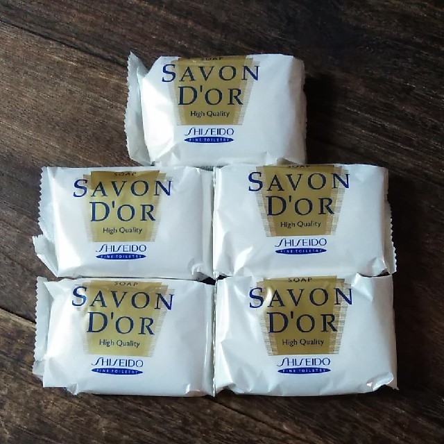SAVON D'OR 　サボンドール　固形石鹸5個セット | フリマアプリ ラクマ