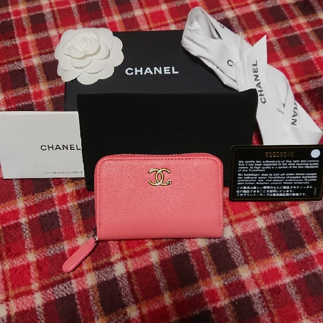 CHANEL  ハッピークローバー コインケース ミニ財布