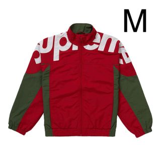 シュプリーム(Supreme)のM Supreme Shoulder Logo Track Jacket Red(ナイロンジャケット)