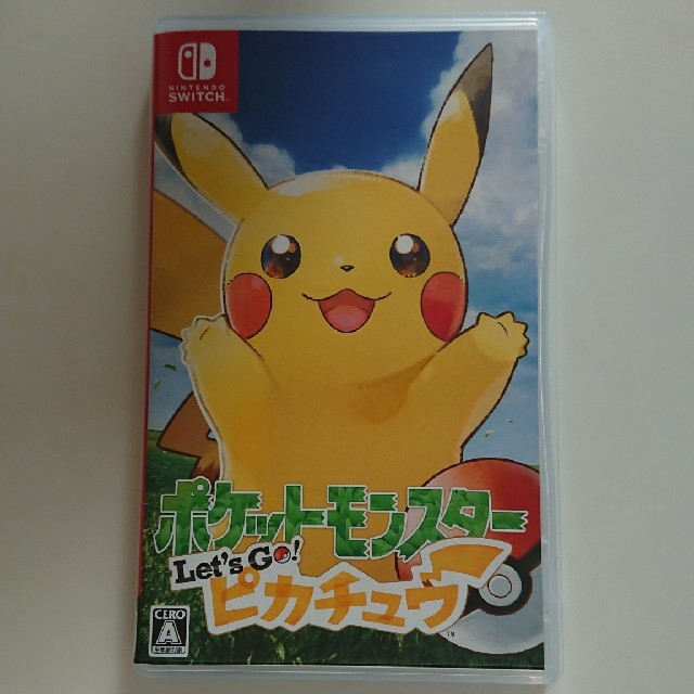 Nintendo Switch(ニンテンドースイッチ)のポケットモンスター Let's Go！ ピカチュウ エンタメ/ホビーのゲームソフト/ゲーム機本体(家庭用ゲームソフト)の商品写真