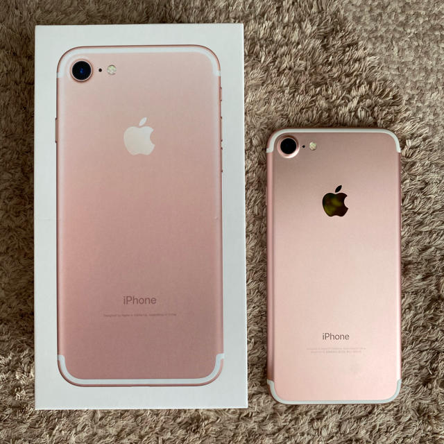 iphone7 au 128GB ローズゴールド 専用出品