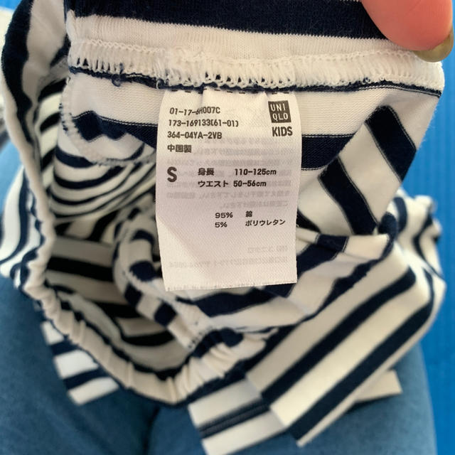 UNIQLO(ユニクロ)のUNIQLO 10分丈　スパッツ キッズ/ベビー/マタニティのキッズ服女の子用(90cm~)(パンツ/スパッツ)の商品写真