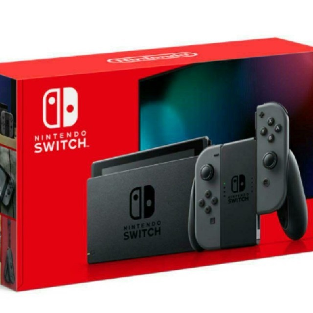 Nintendo Switch グレー 新品未使用家庭用ゲーム機本体