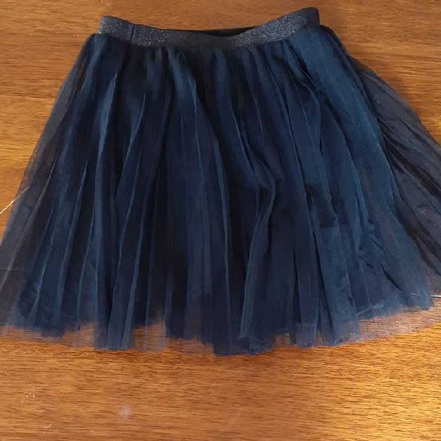 UNIQLO(ユニクロ)のユニクロチュールスカート140 キッズ/ベビー/マタニティのキッズ服女の子用(90cm~)(スカート)の商品写真