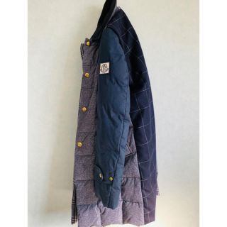 モンクレール(MONCLER)の超希少 トムブラウン モンクレール コラボ ガムブルー クレイジーダウンコート(ダウンジャケット)