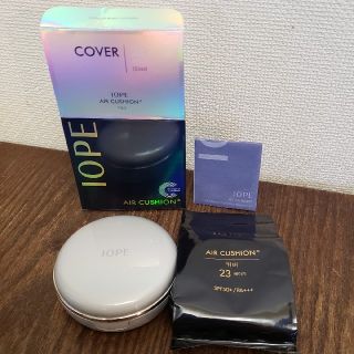 アイオペ(IOPE)のIOPE アイオペ【本体＋リフィル】エアクッション  カバー 23号ベージュ(ファンデーション)