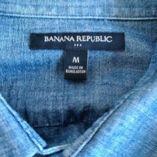 バナナリパブリック(Banana Republic)のBANANA REPUBLIC   Mサイズシャツ(シャツ)