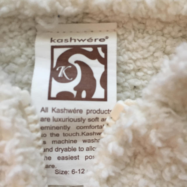 kashwere(カシウエア)のカシウェア 6-12m キッズ/ベビー/マタニティのベビー服(~85cm)(カーディガン/ボレロ)の商品写真