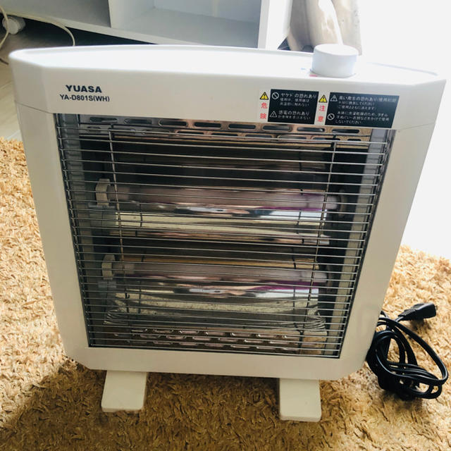 YUASA 電気ストーブ - 冷暖房/空調