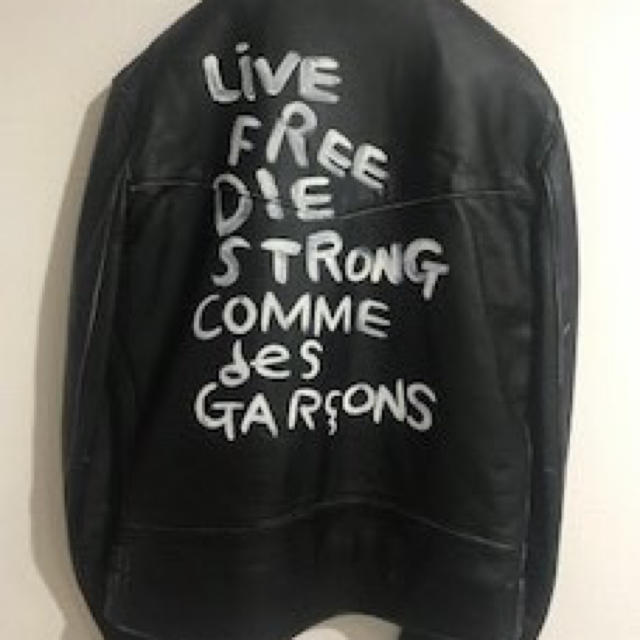 COMME des GARCONS(コムデギャルソン)の題名 bondsin様専用コムデギャルソン青山限定ルイスレザー メンズのジャケット/アウター(ライダースジャケット)の商品写真